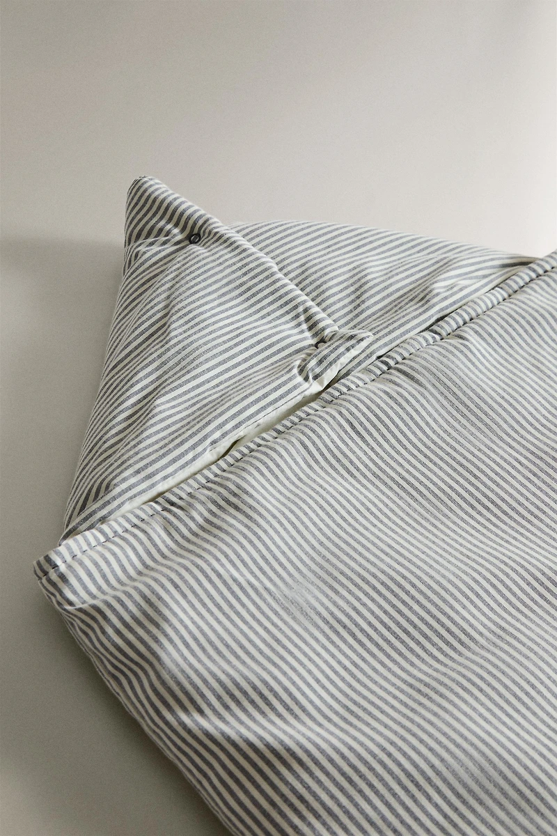 STRIPED COTTON CARRYCOT BABY WRAP