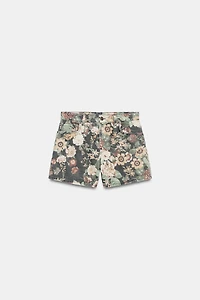 ZW COLLECTION FLORAL PRINT SHORTS