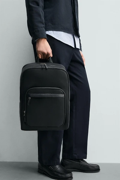 TEXTURED BACKPACK