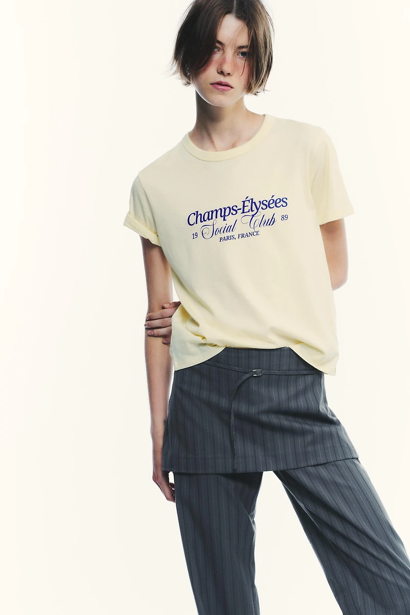 TEXT T-SHIRT