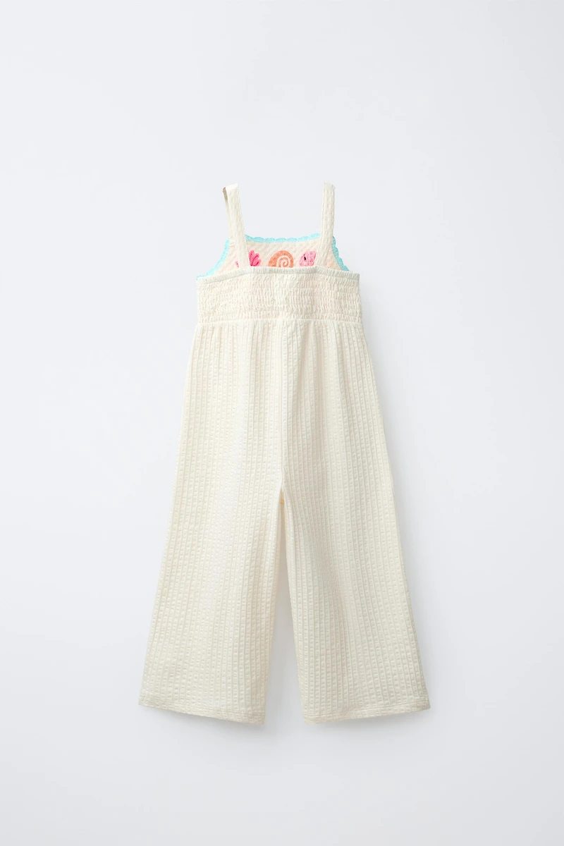 EMBROIDERED LONG JUMPSUIT