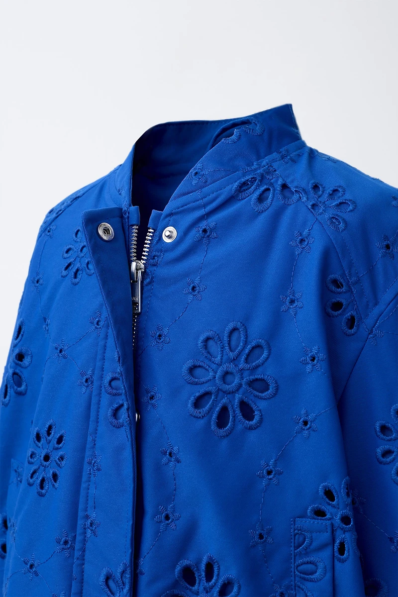 SWISS EMBROIDERY JACKET