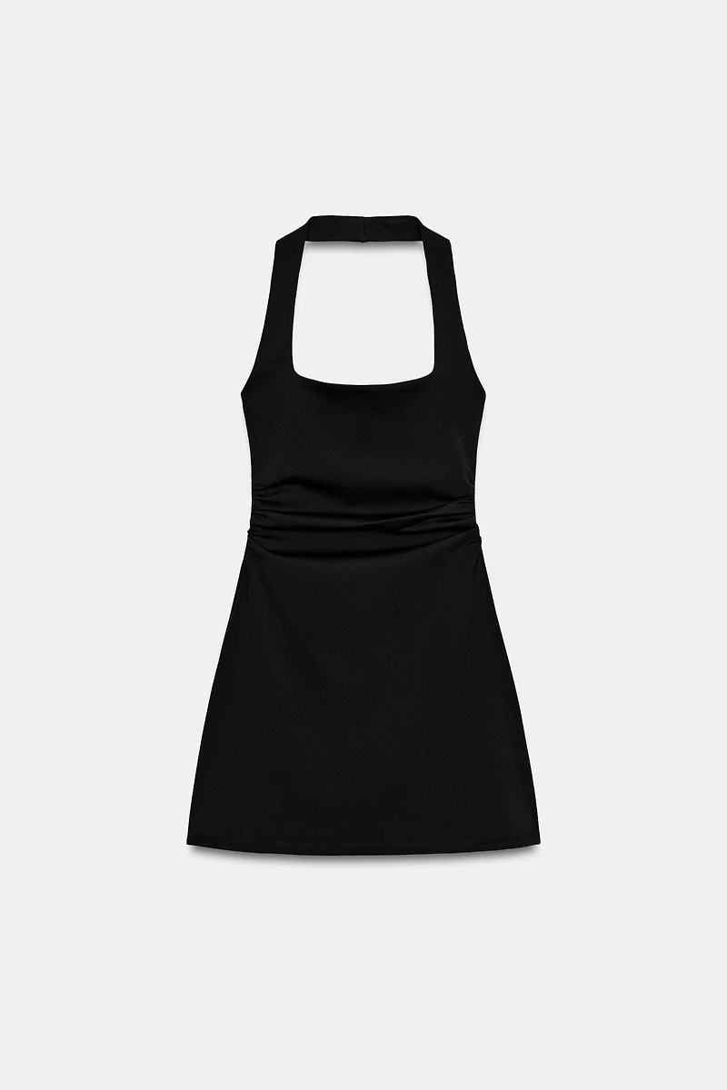 HALTER MINI DRESS