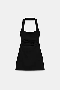 HALTER MINI DRESS
