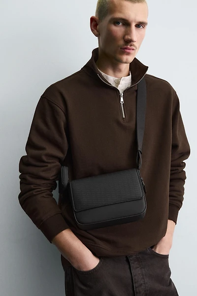 SAC BANDOULIÈRE EFFET GOMME TEXTURÉ