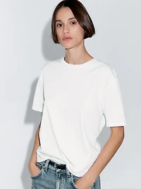 T-shirt manches courtes couture dos