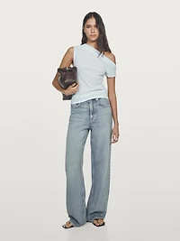 Top asymétrique sans manches