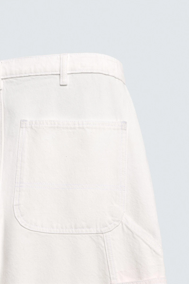 AARON LEVINE X ZARA CARPENTER POCKET PANTS