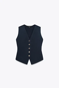 SMOOTH KNIT VEST TOP