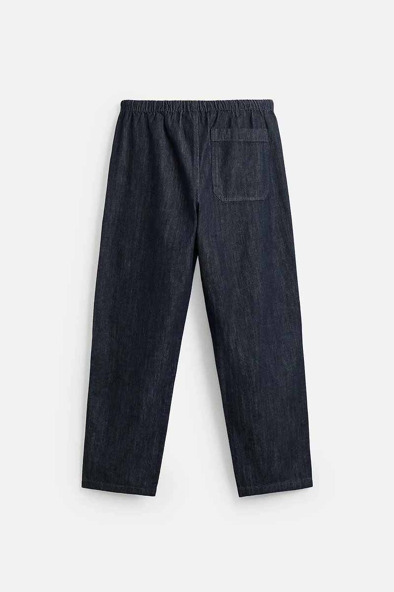 RELAXED FIT JOGGER JEANS
