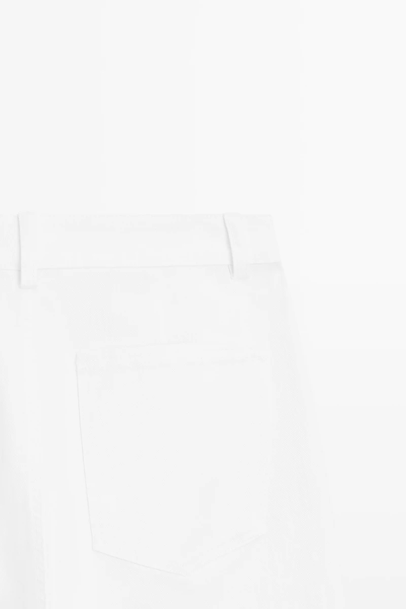 High-waist palazzo jeans