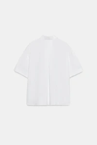 OVERSIZED POPLIN SHIRT