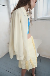 CHEMISE OVERSIZE EN POPELINE