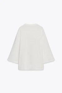 OVERSIZED KNIT T-SHIRT