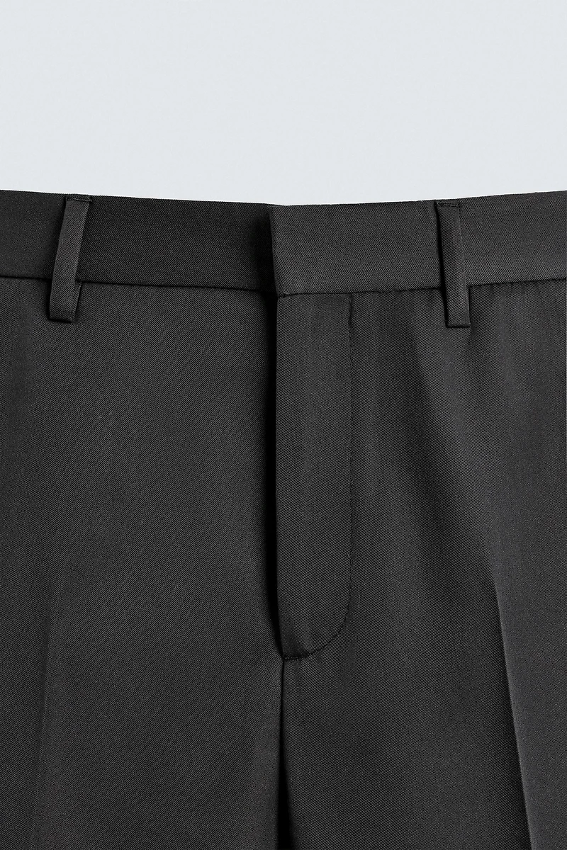 STRAIGHT FIT PANTS WITH VENTS