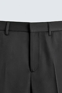 STRAIGHT FIT PANTS WITH VENTS