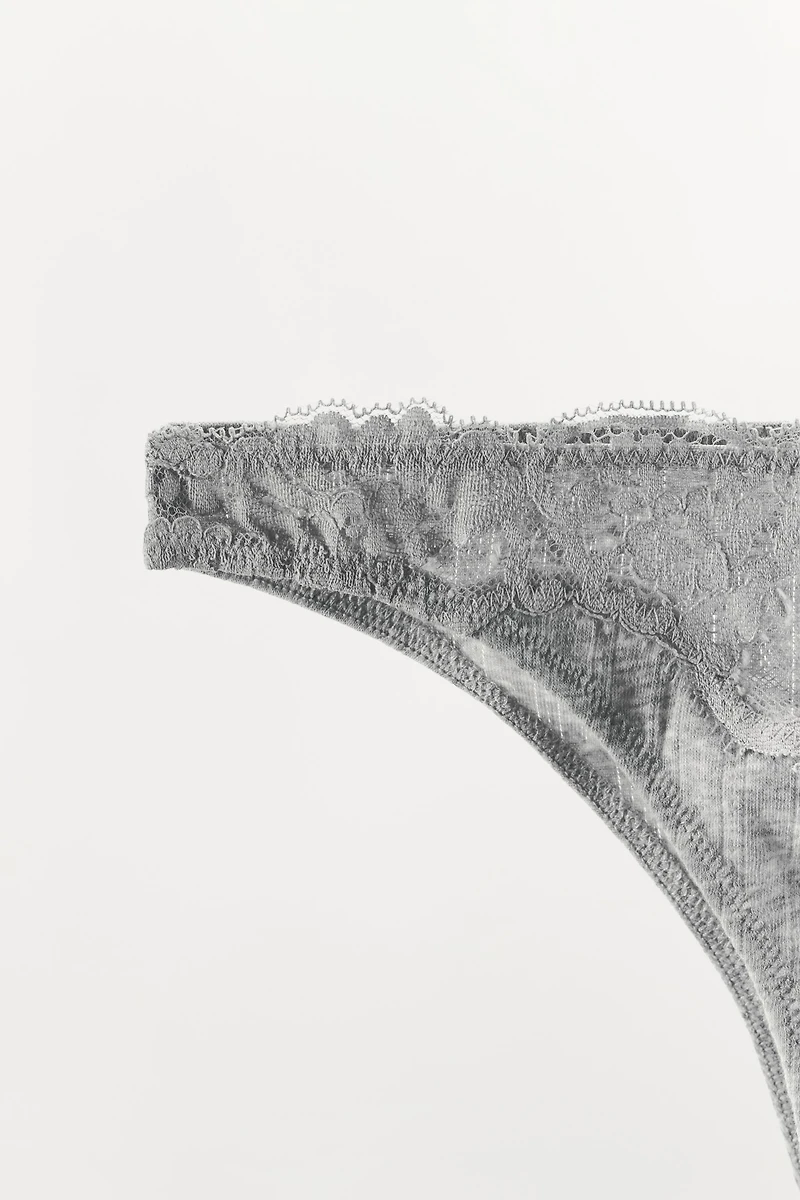 POINTELLE LACE PANTIES