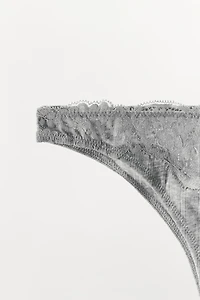 POINTELLE LACE PANTIES