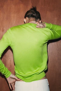 FINE KNIT WOOL POLO SHIRT