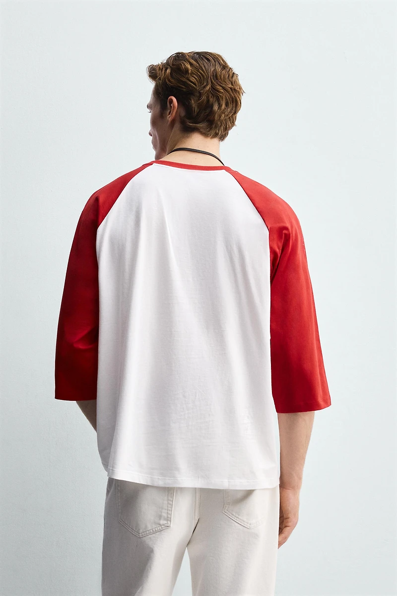 T-SHIRT COLOR BLOCK
