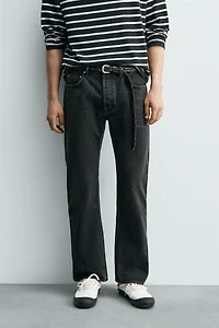 AARON LEVINE X ZARA STRAIGHT FIT BOOTCUT JEANS