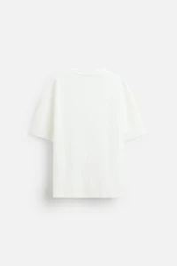 RELAXED FIT STRUCTURED T-SHIRT