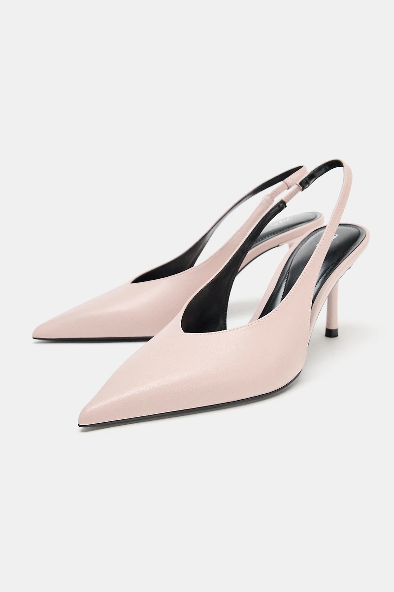HEELED SLINGBACKS