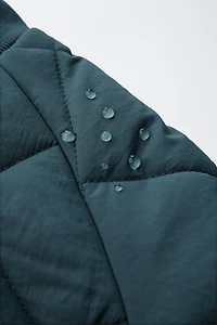 WATER REPELLENT PADDED BOMBER JACKET