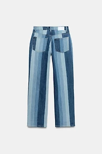 JEAN Z1975 DROIT TAILLE NORMALE À RAYURES