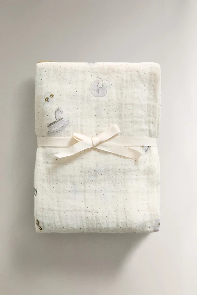 BABY MUSLIN CLOTHS (SET OF 3)