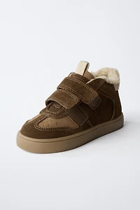 LINED SPORTY ANKLE BOOTS