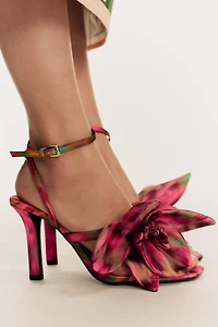 SANDALES À TALONS FLEUR ÉDITION LIMITÉE