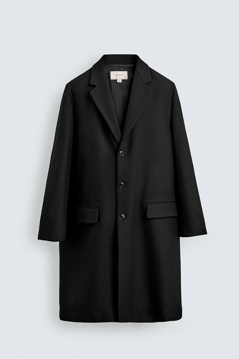 LIGHTWEIGHT 100% WOOL COAT