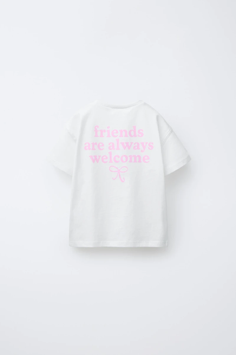 T-SHIRT BRODÉ ET INSCRIPTION
