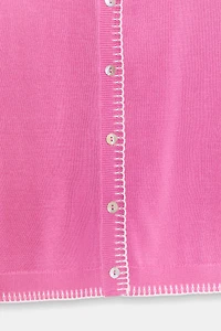 SHORT SLEEVE CARDIGAN