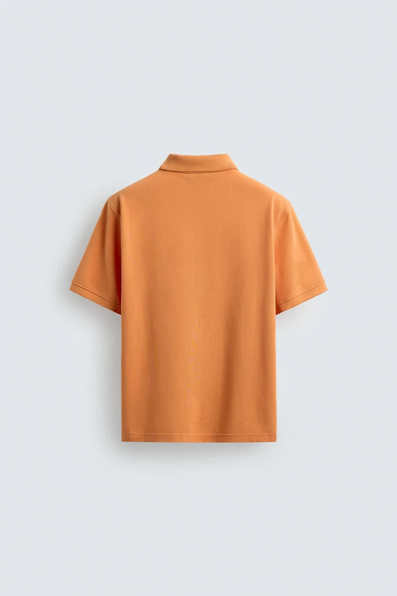 REGULAR FIT PIQUÉ POLO