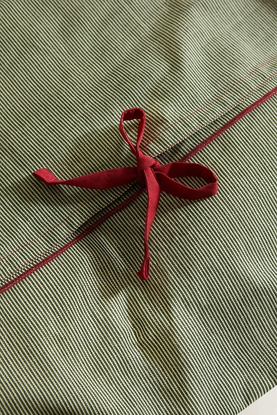 HOUSSE DE COUETTE RAYURES OVERLOCK