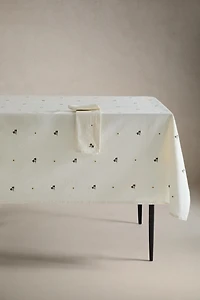 NAPPE BRODERIES TRÈFLE ET MARGUERITE