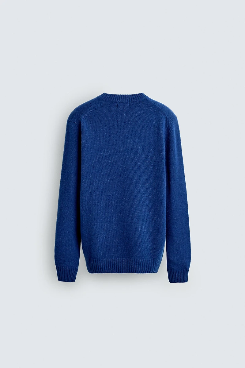 REGULAR FIT WOOL BLEND JUMPER