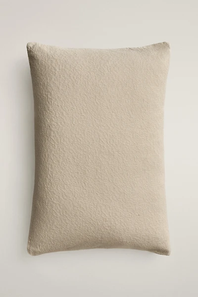 JACQUARD COTTON THROW PILLOW COVER