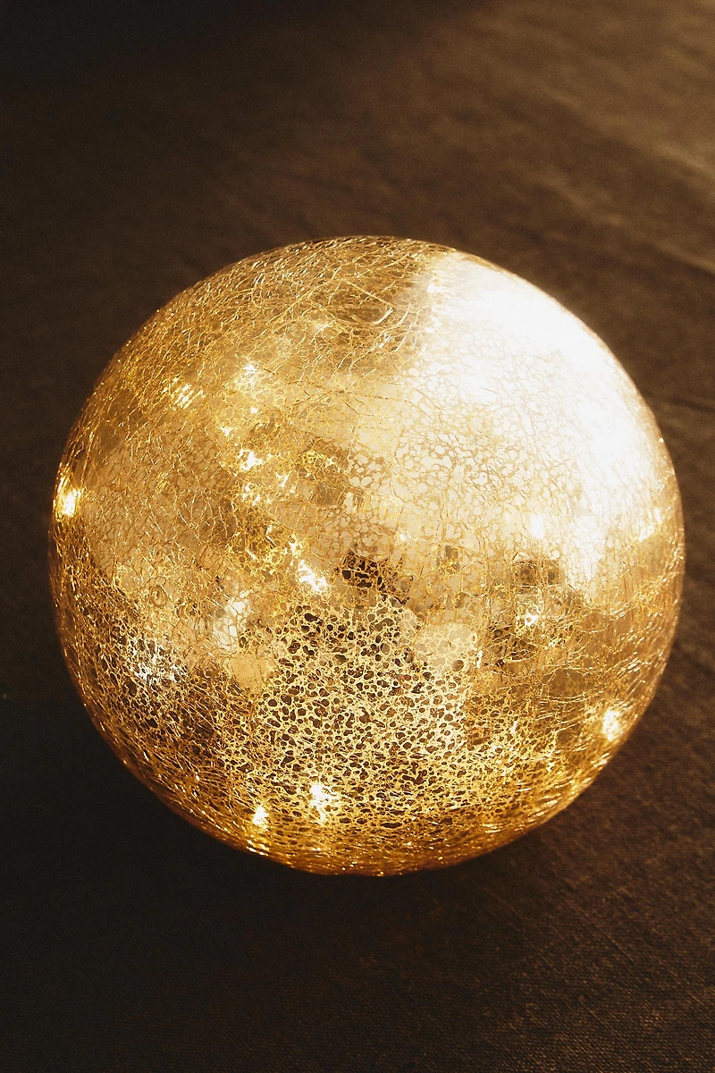 DÉCORATION LUMINEUSE LED BOULE NOËL