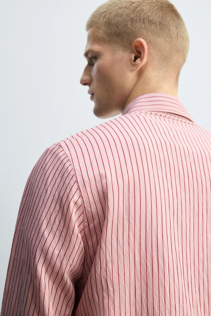 FLOWY STRIPED SHIRT