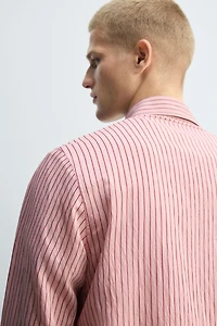 FLOWY STRIPED SHIRT