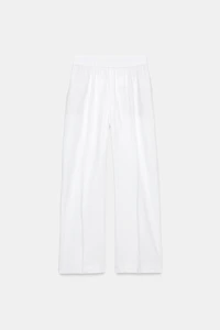 LINEN STRAIGHT LEG PANTS