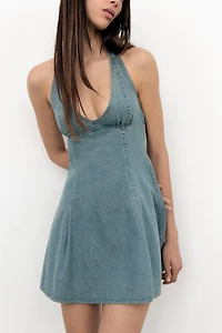 MINI HALTER DRESS
