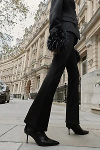 LEGGING FLARE AVEC NERVURE