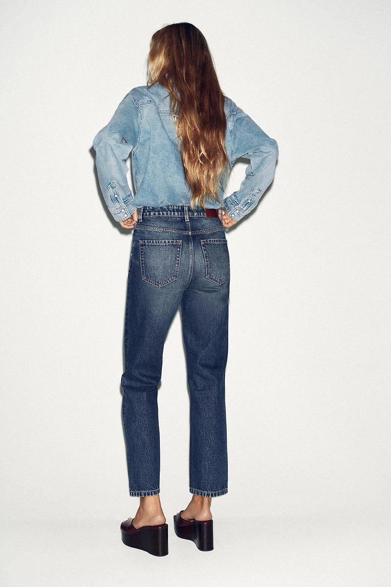 Z.05 HIGH WAIST RIGID MOM FIT JEANS