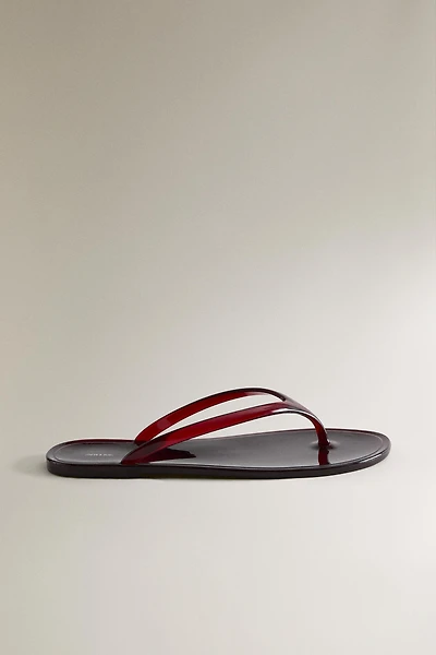 FLAT JELLY SANDALS