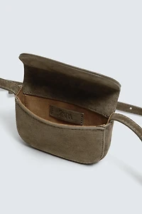 MINI LEATHER CROSSBODY BAG