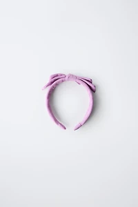 SERRE-TÊTE UNI AVEC NŒUD